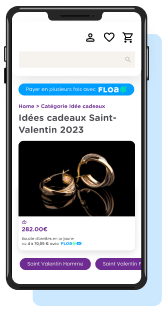 FLOA Pay Saint Valentin Ecommerce